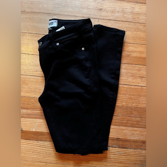 Paige Verdugo Ultra Skinny Black Jeans - Picture 3 of 5